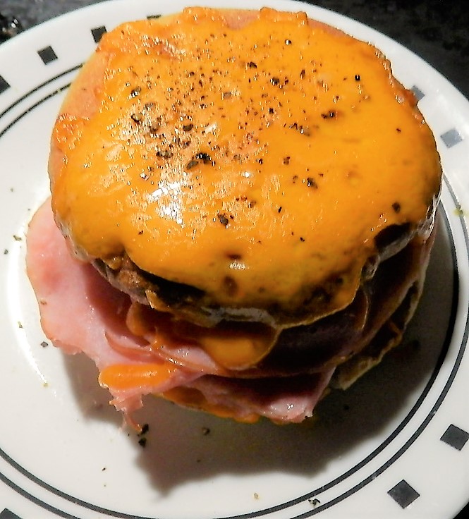 The Left Chapter Ham and Cheese Melt Sandwiches