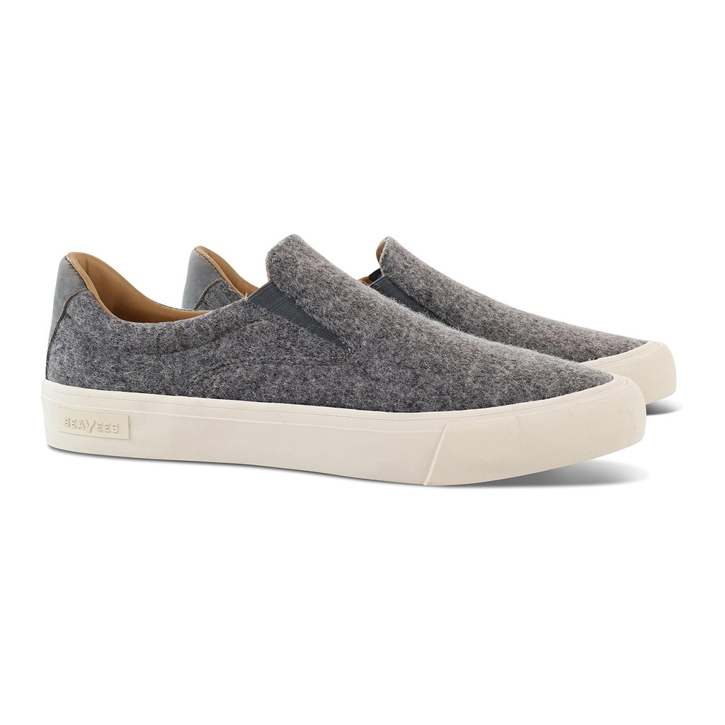 wool slip on sneakers