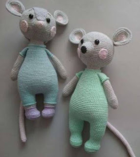 PATRON GRATIS RATON AMIGURUMI 46343