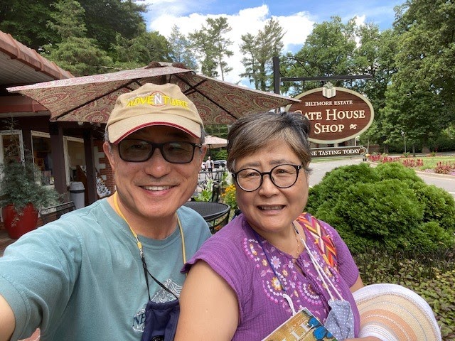 Jeffrey and Kristin Lee on the Road: Trip to Asheville, NC (July 2021)