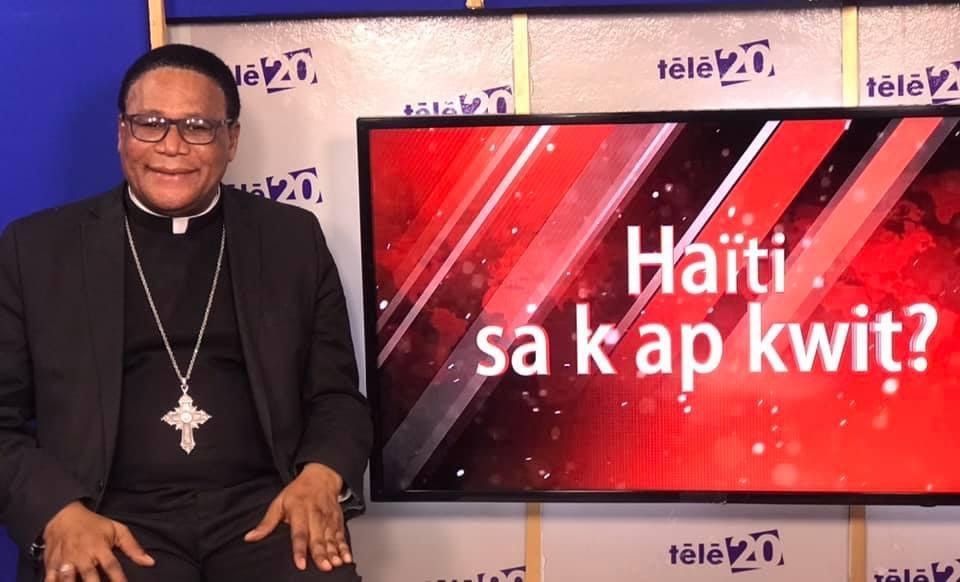 Il Sismografo HaitiMgr Pierre André Dumas appelle Jovenel Moïse et l