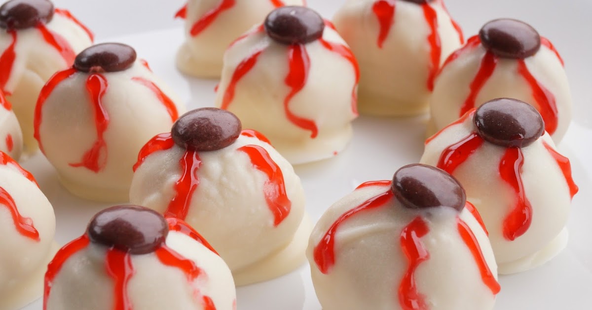 Bloodshot Peanut Butter Eyeballs