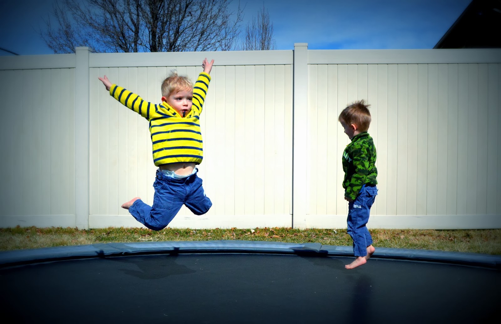 Who Does These Things? Return of the Trampoline Kings and February Sewing