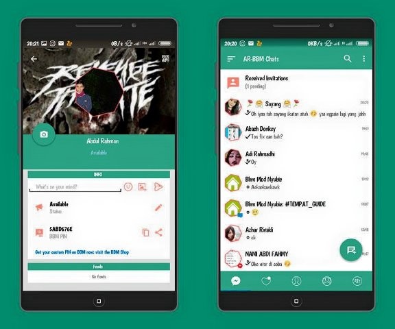 Download AR-BBM v6 Base v3.3.0.16 APK Versi Terbaru nama