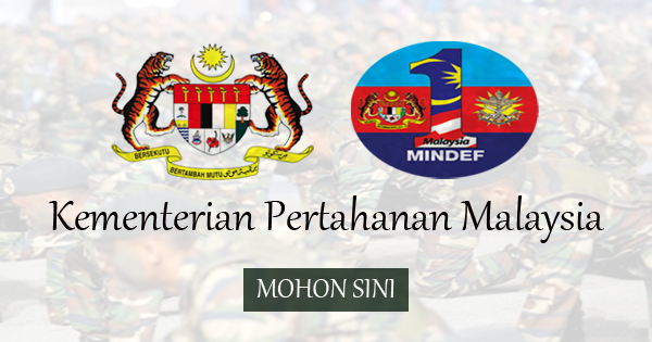 jawatan kosong kementerian pertahanan malaysia