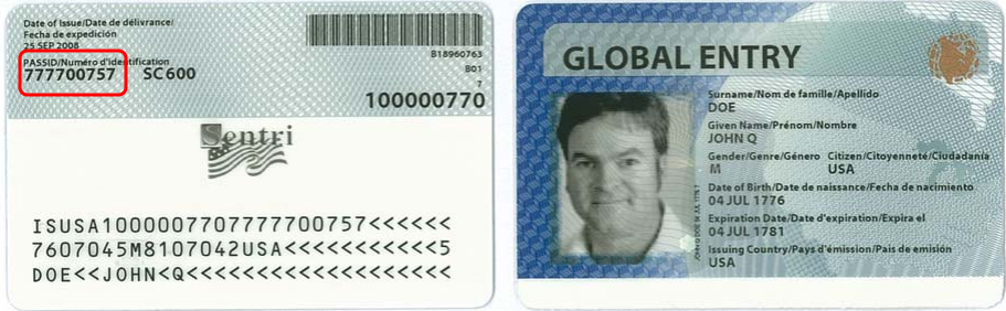 Is Global Entry Card A Valid Id