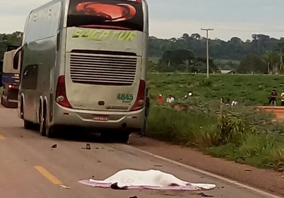 Acidente com ônibus da Eucatur deixa dois mortos em distrito de Porto Velho Acidente com ônibus da Eucatur deixa dois mortos em distrito de Porto Velho