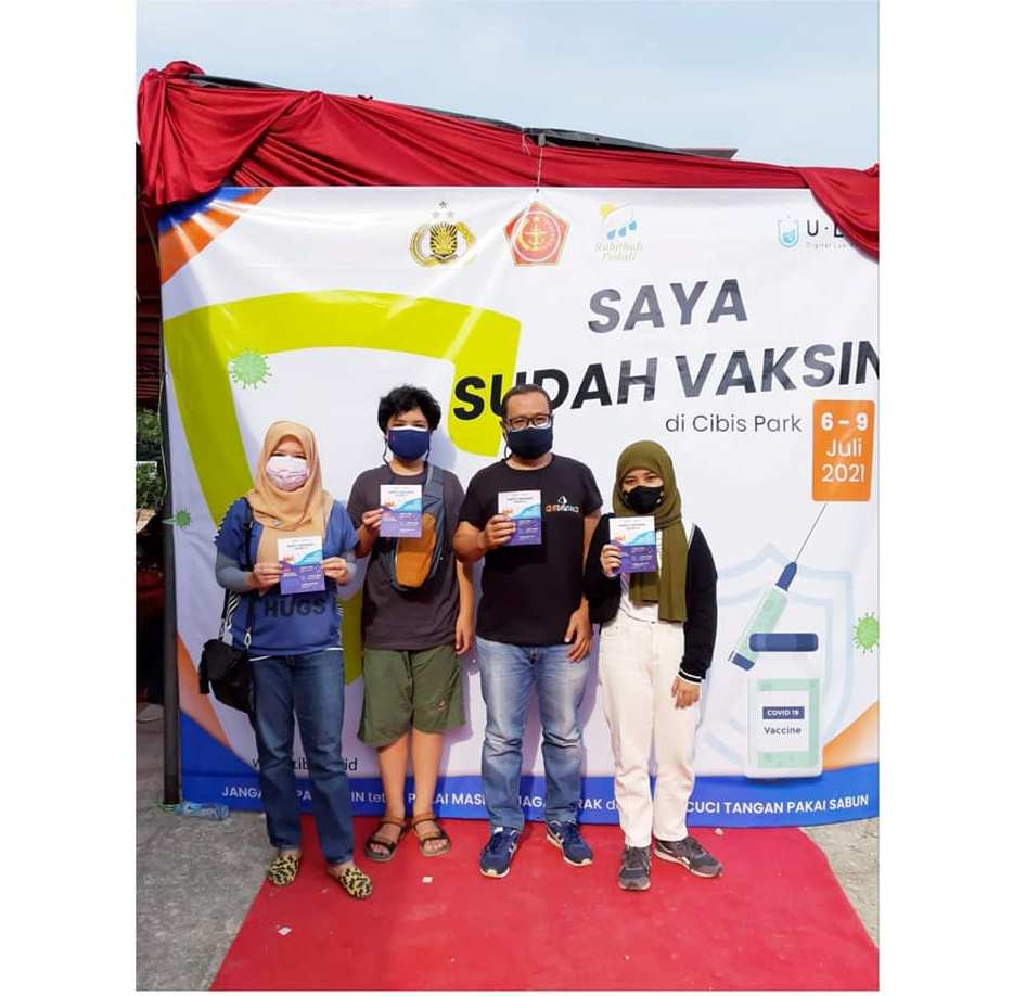 Pengalaman Vaksin Sinovac Tahap Satu di Cibis Park Nurul Sufitri Travel Lifestyle Blog