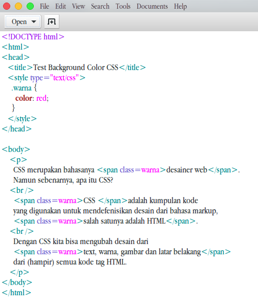 Belajar CSS Part 1: Pengertian CSS, dan cara penggunaanya! - Techpedia