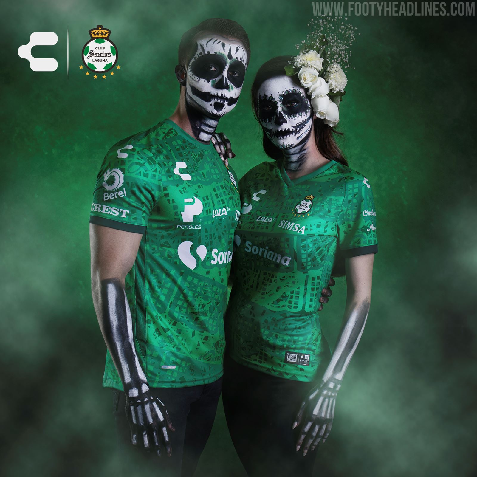 Portero Nueva Camisa Del Santos Laguna 2019 NWT Charly Santos