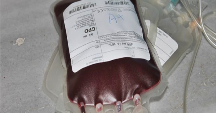تاريخ التبرع بالدم