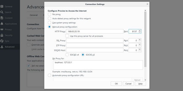 Freeproxylists. Detect configuration