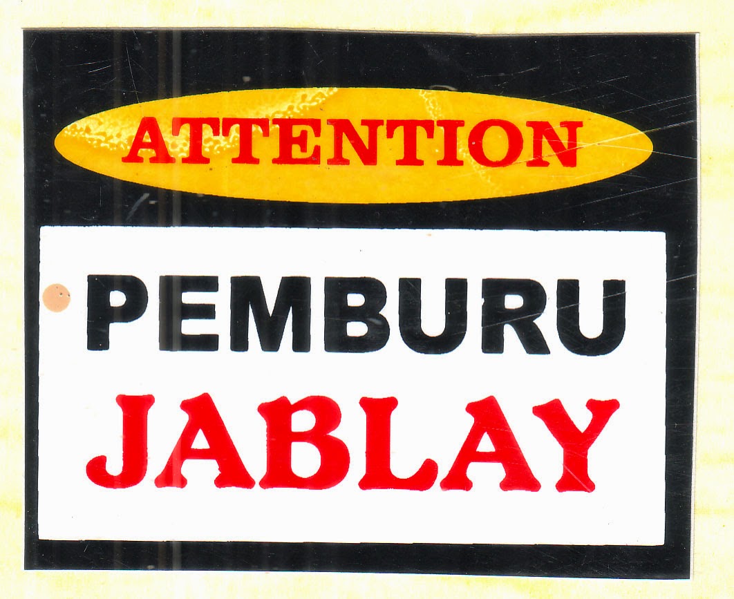 STIKER MODEL PERINGATAN WARNING CAUTION Dsb KUMPULAN STIKER