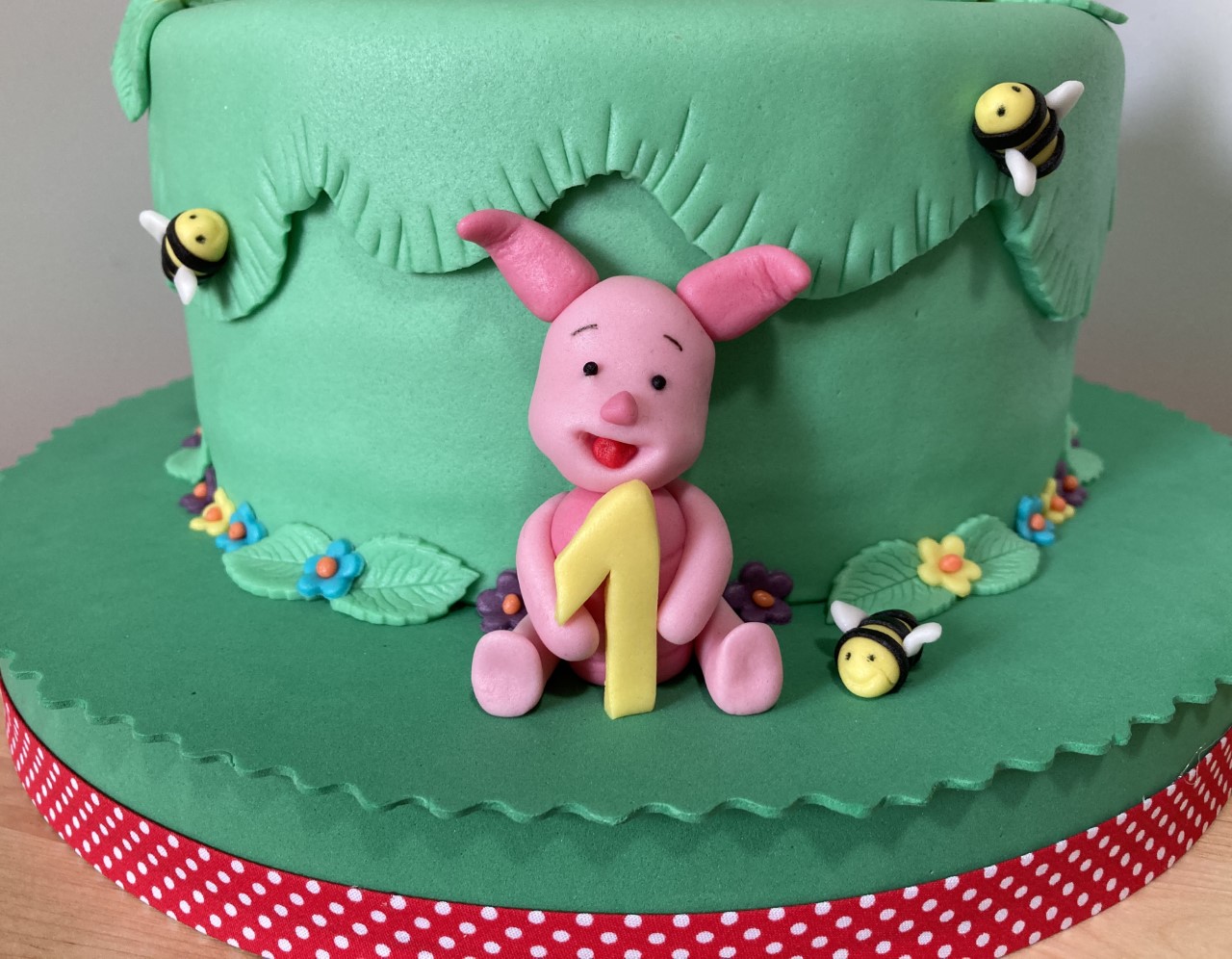 baby sugar: Tarta Winnie the Pooh