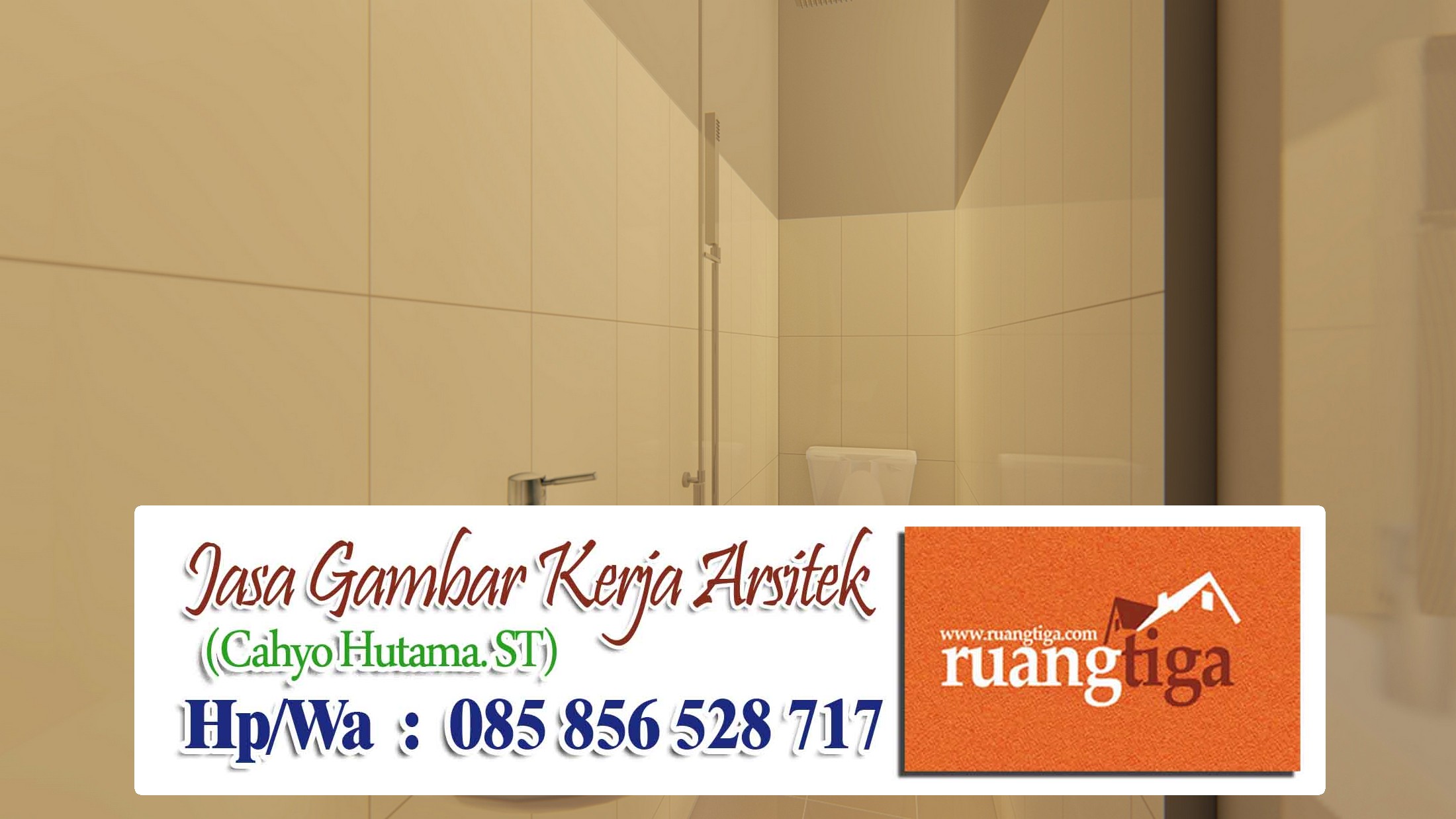 Desain interior toilet - ruangtiga.com