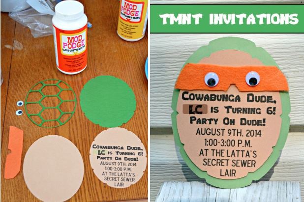 Ideas for a Ninja Turtle Birthday Party
