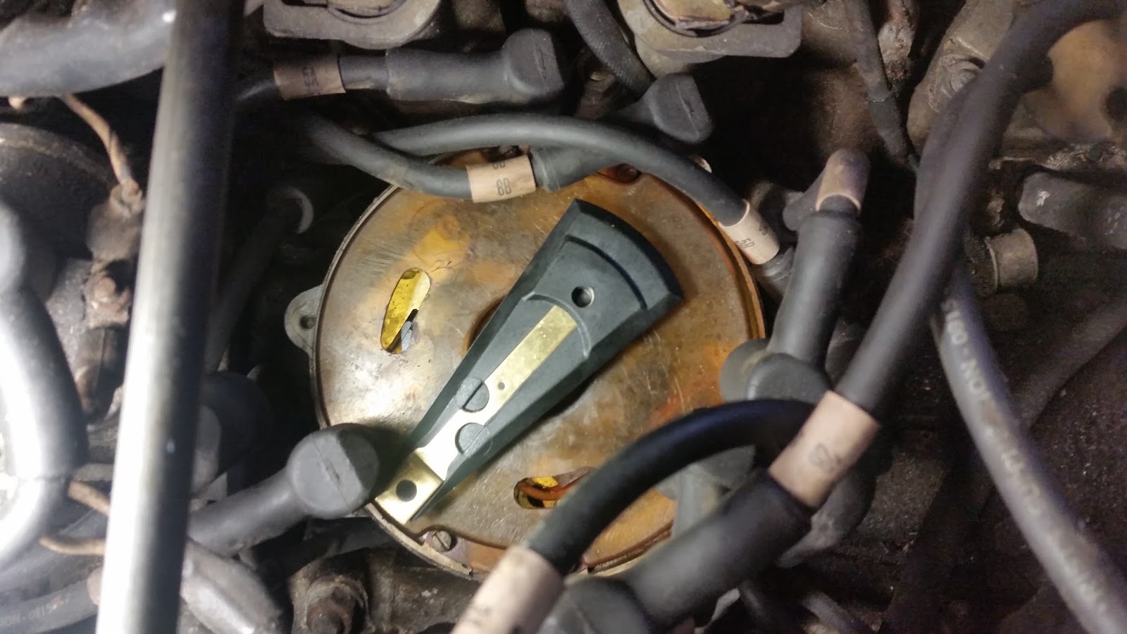 Jaguar XJS Distributor cap and rotor replacement