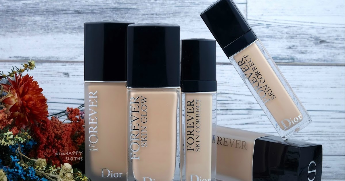 dior forever skin glow swatches