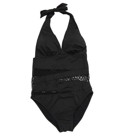 [Stylenanda] Laced Halterneck Swimsuit | KSTYLICK - Latest Korean ...