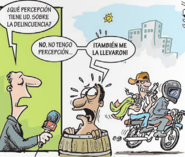 Resultado de imagen para delincuencia rd caricatura