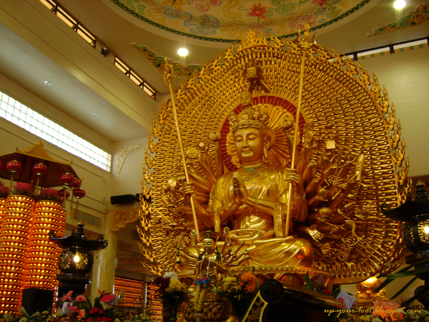 Tranquility at the other shore - the Guan Yin Temple beside KLCC at Tranquility at the other shore - the Guan Yin Temple beside KLCC at