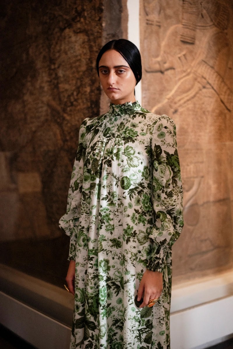 ERDEM Spring Summer 2022 Collection LFW Backstage | Cool Chic Style Fashion