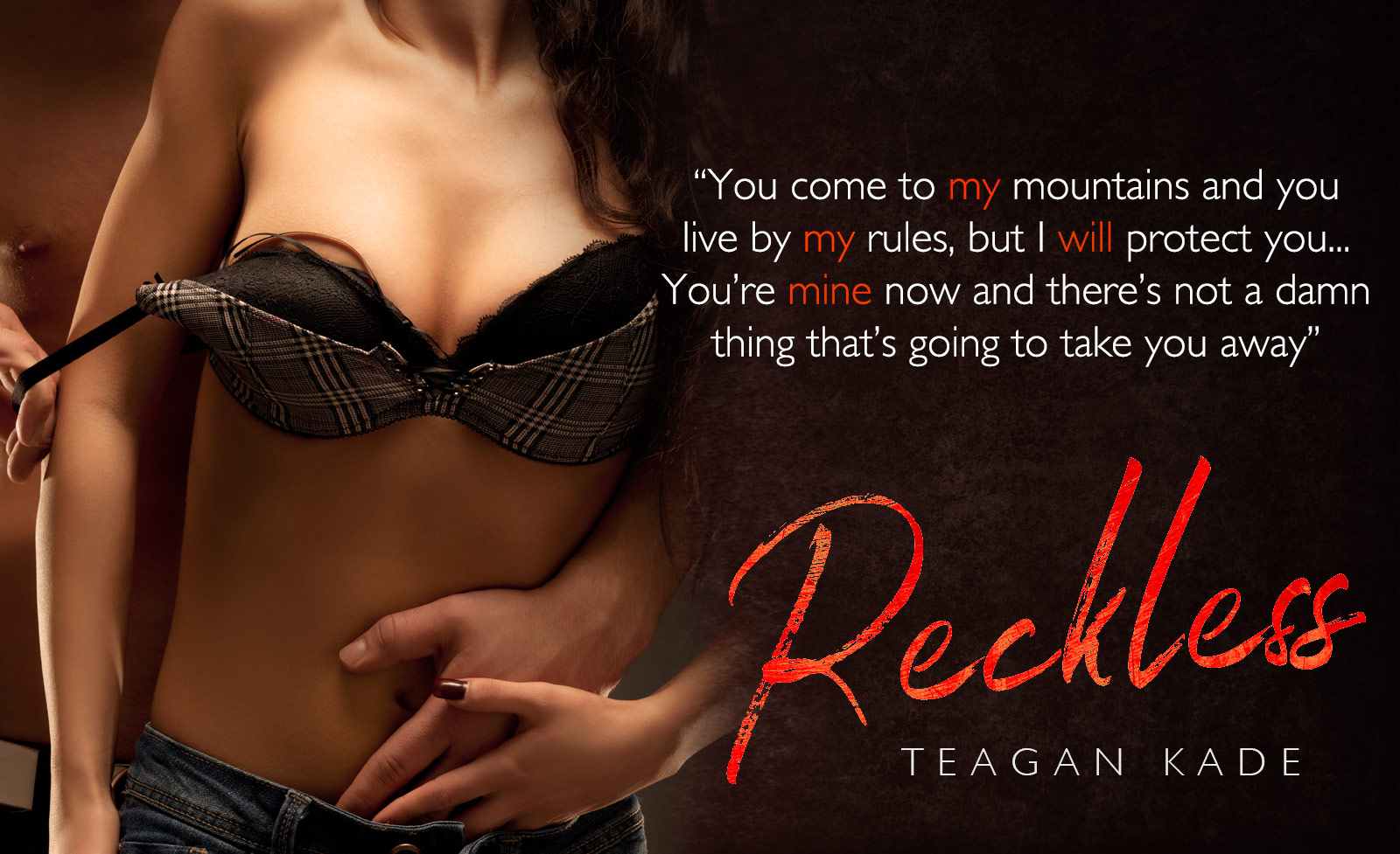 Tegan Kade Reckless: Cover Reveal - Four Chicks flipping pages
