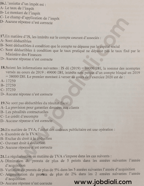 Exemple Concours de Recrutement des Cadres de Gestion 2021 - Office National de l'Electricité et de l'Eau Potable ONEE Exemple Concours de Recrutement des Cadres de Gestion 2021 - Office National de l'Electricité et de l'Eau Potable ONEE