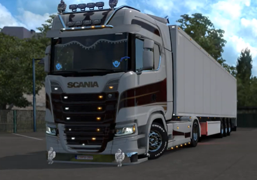 Euro Truck Simulator 2 1.36 DLCli SAVE Dosyası Hayalet Dorse