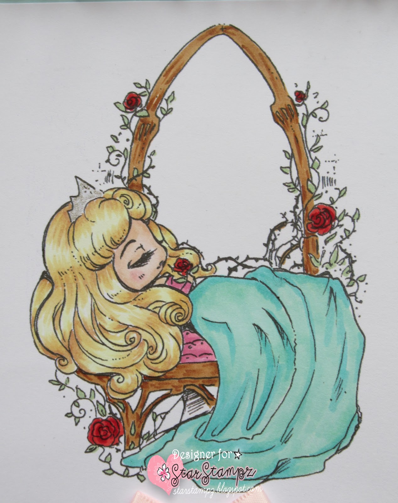 My Crafty Train Aboard! Sleeping Beauty Gift Bag