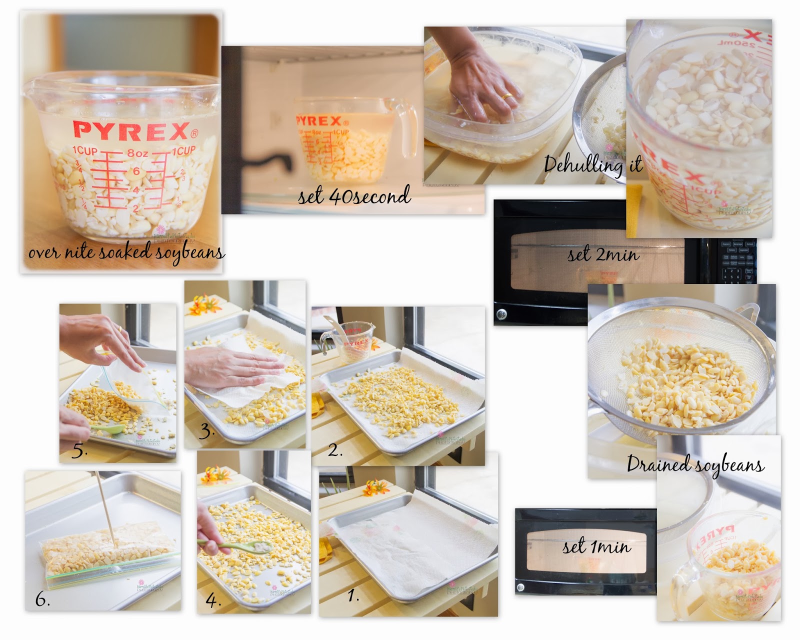 flakitchen Making small amount of home made Tempe ( Tempeh ) in a