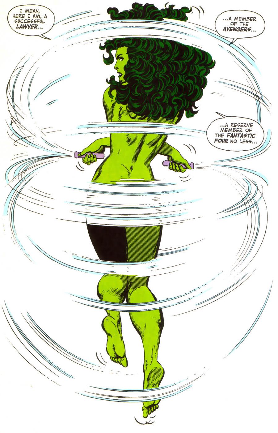 The Voice Of ODD!: Skipping Rope In The Nude