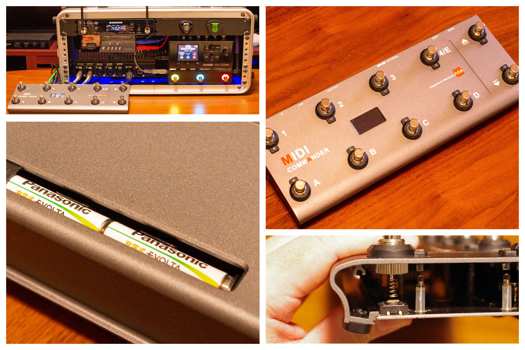 Melo Audio MIDI Commander MIDIフットコントローラー