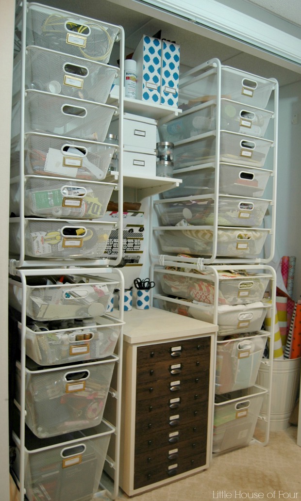 {Trash to Treasure} Turn an ordinary file cabinet into a faux specimen cabinet