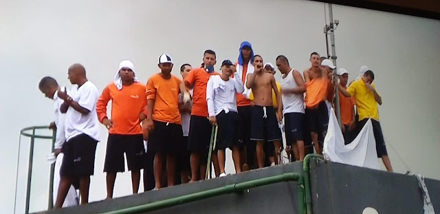 Detentos iniciam rebelião em presídio de Manaus e mantém sete pessoas reféns – VÍDEO