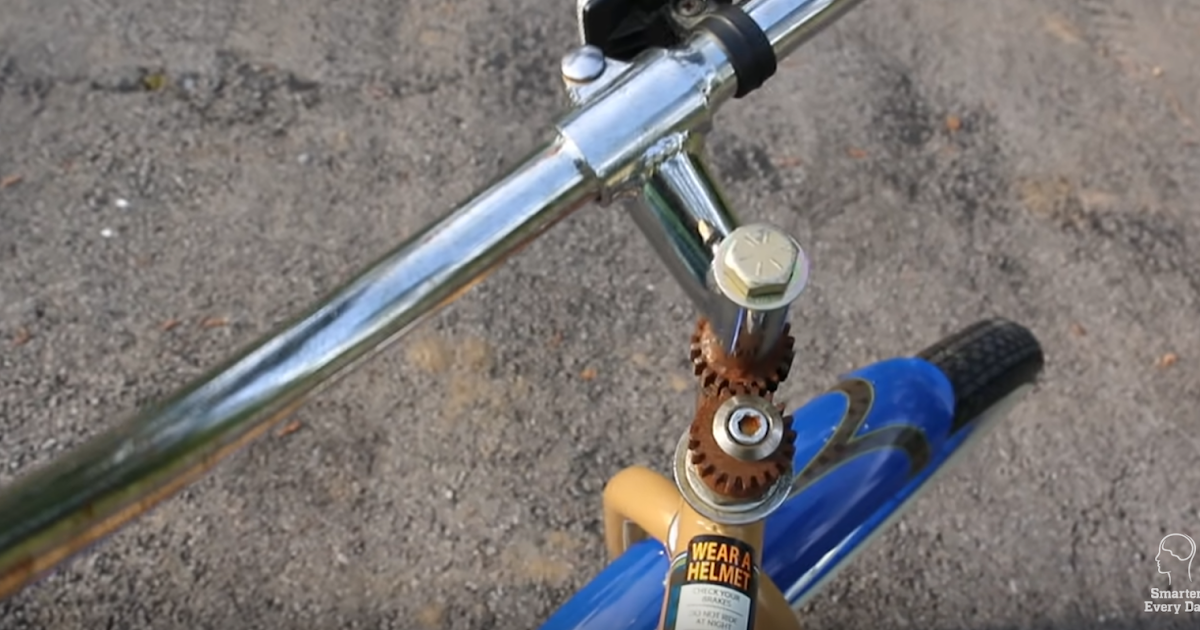 Dr. Tom's Classroom Backwards Bicycle Could You Ride It?