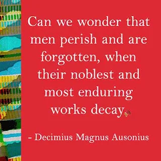 Decimius Magnus Ausonius Quote