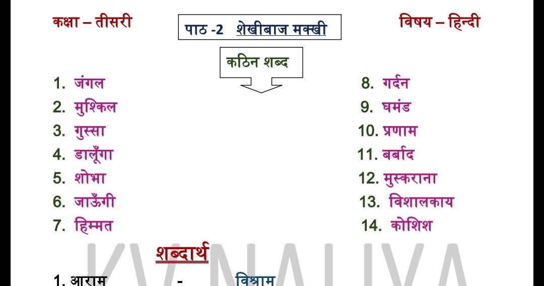 the hindi assignment