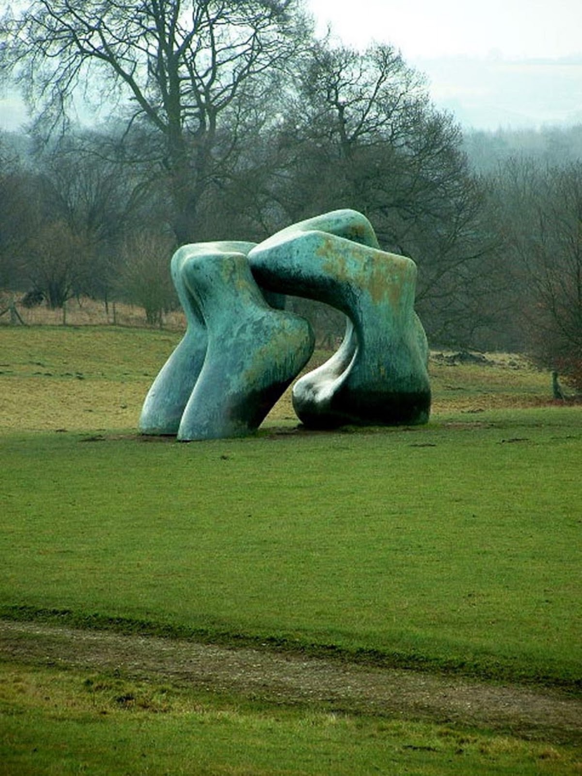 Sculptor Henry Moore