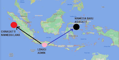 Cara Mencari Sinyal Ninmedia di Asiasat 9