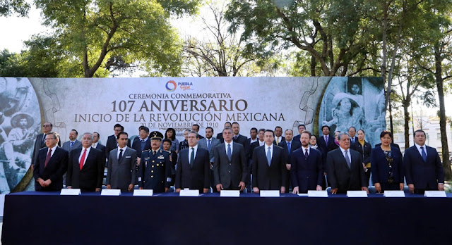 Tony Gali conmemora el 107 Aniversario de la Revolución Mexicana