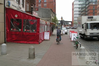 Radwegmurks Große Elbstraße www.hamburgize.com / Stefan Warda