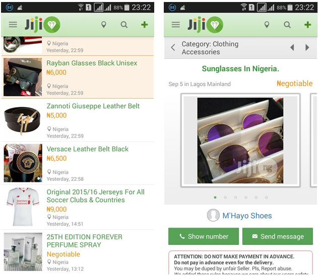 Jiji.ng and its new app