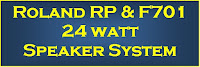 Roland 24 watt speaker system