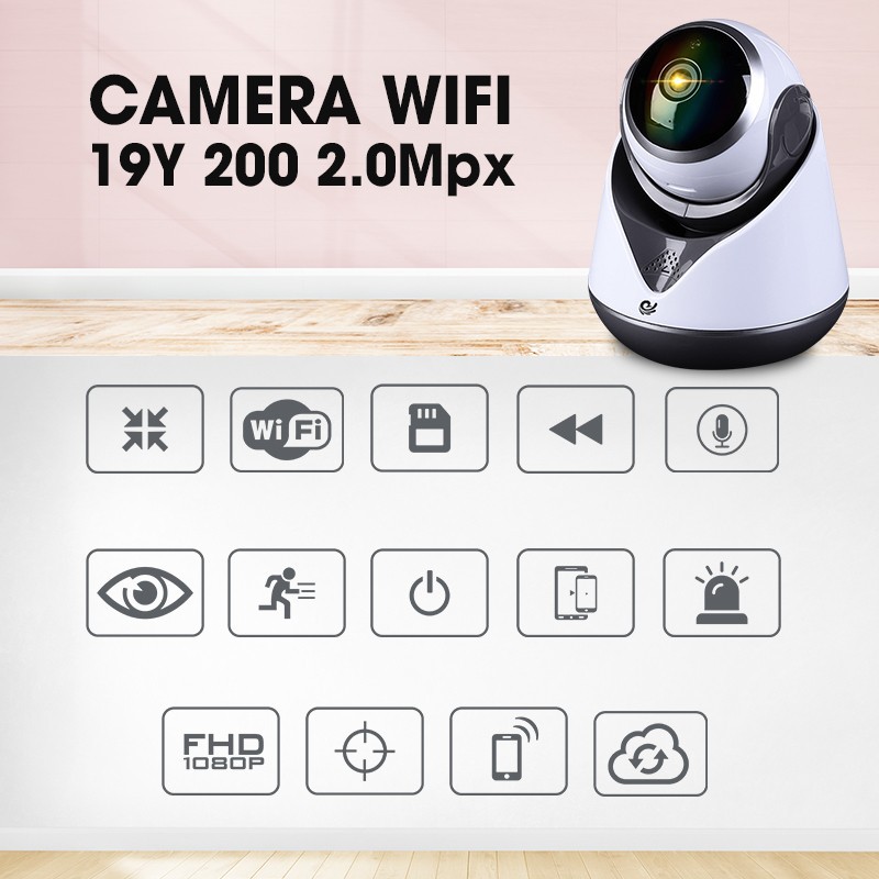 Camera Quan Sát Wifi Trong Nhà CareCam 19Y200 Độ Phân Giải 2.0Mpx