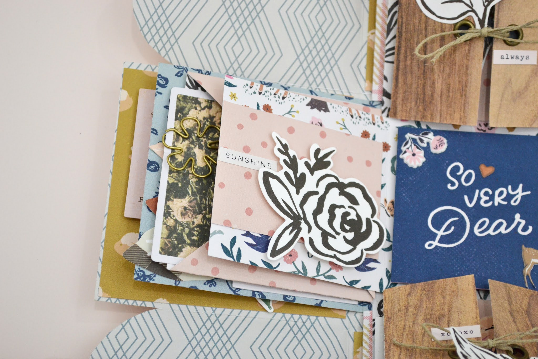 Aly Dosdall how to make an explosion box with the we r memory keepers