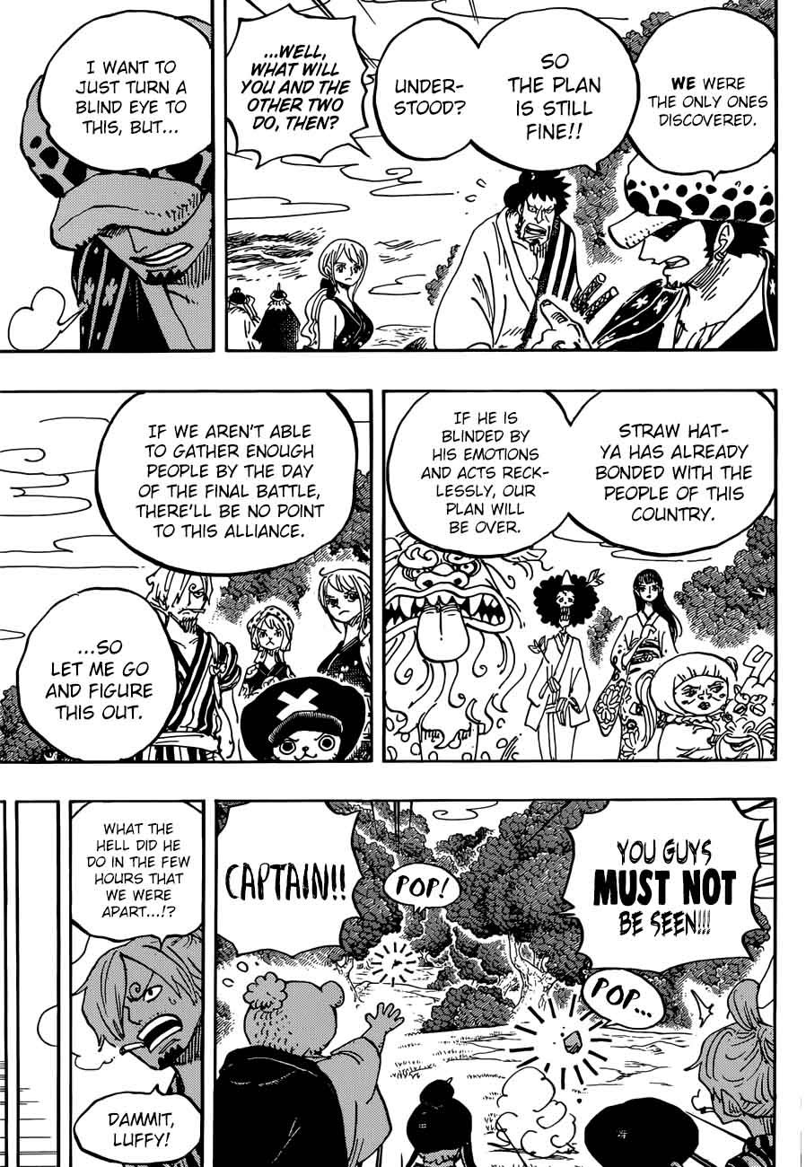 One Piece Chapter 922 Beasts Pirates General Kaido One Piece Manga Online