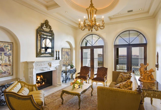 Classic Italian Family Room