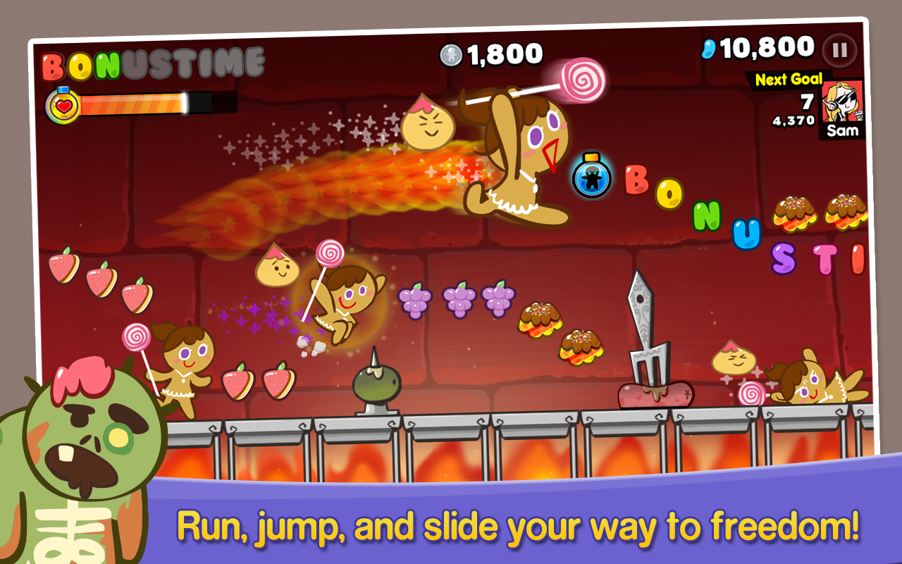 Larikan Kuemu dengan Game "LINE Cookie Run" v3.0.0 APK Android ヤミン