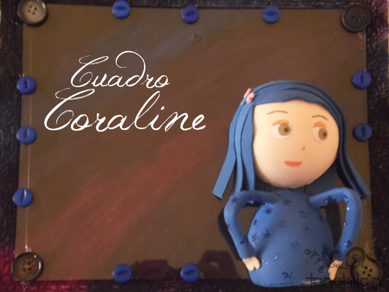 Cuadro Coraline DIY